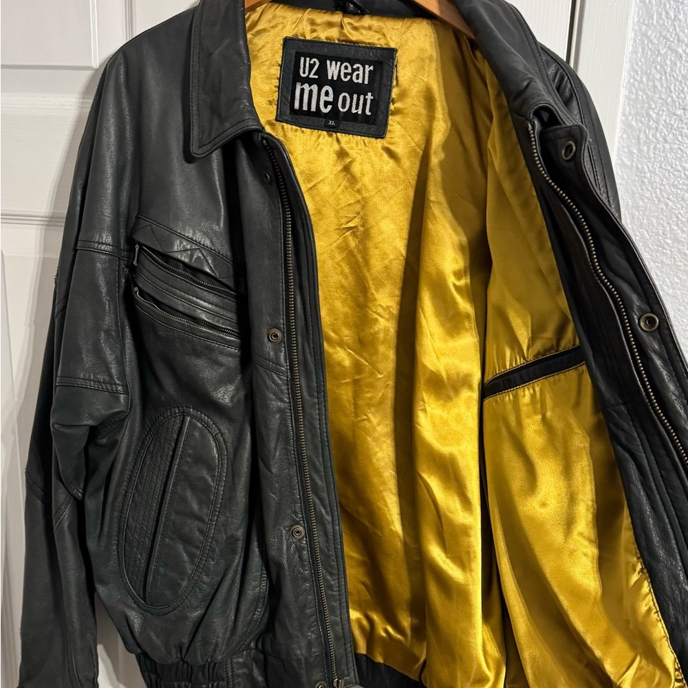 Vintage leather jacket